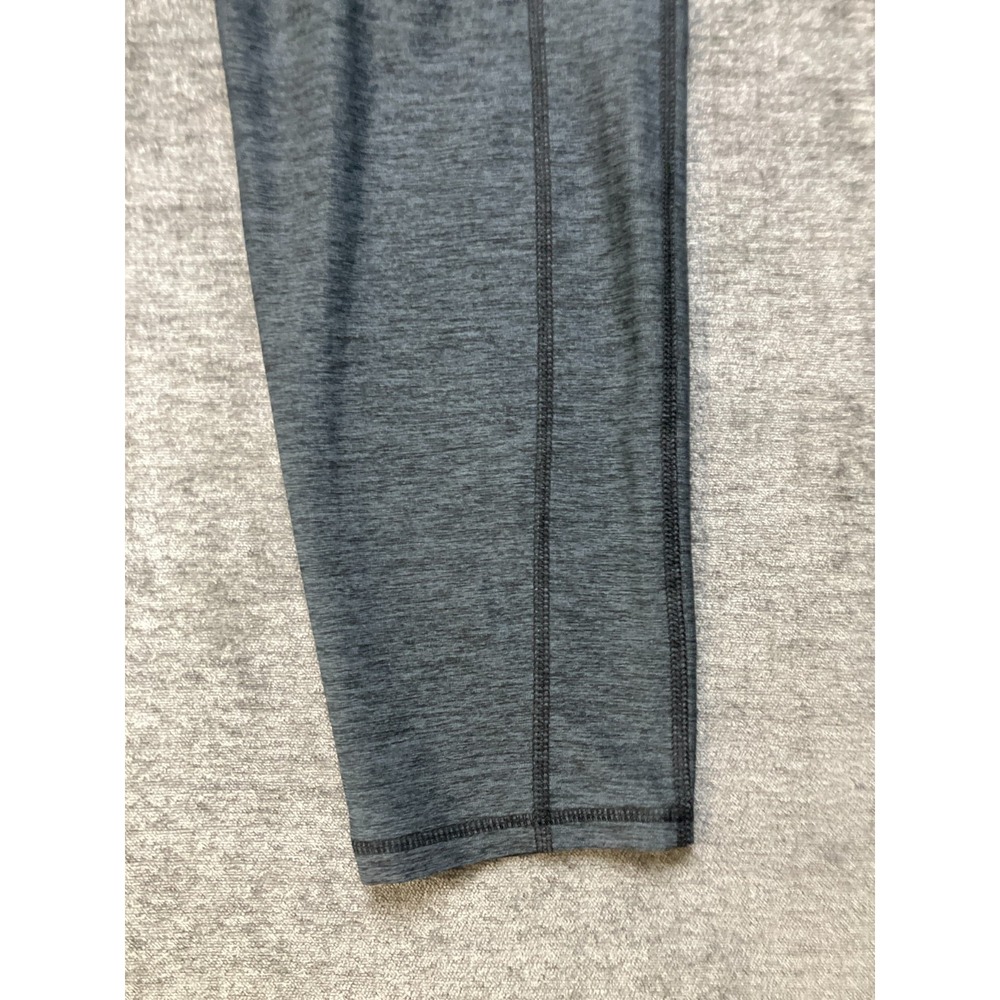 Avia Leggings Women XL 16-18 Gray Stretch Contrast Stitching Pull On Gym Workout - Picture 2 of 15